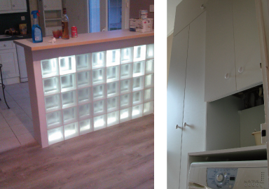 exemple de réalisation en rénovation intérieure © Multiservices 45
