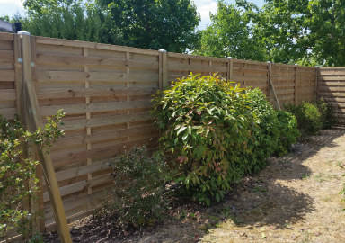 exemple de réalisation en aménagement extérieur © Multiservices 45