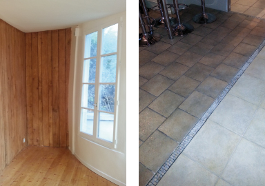 exemple de réalisation en rénovation intérieure © Multiservices 45